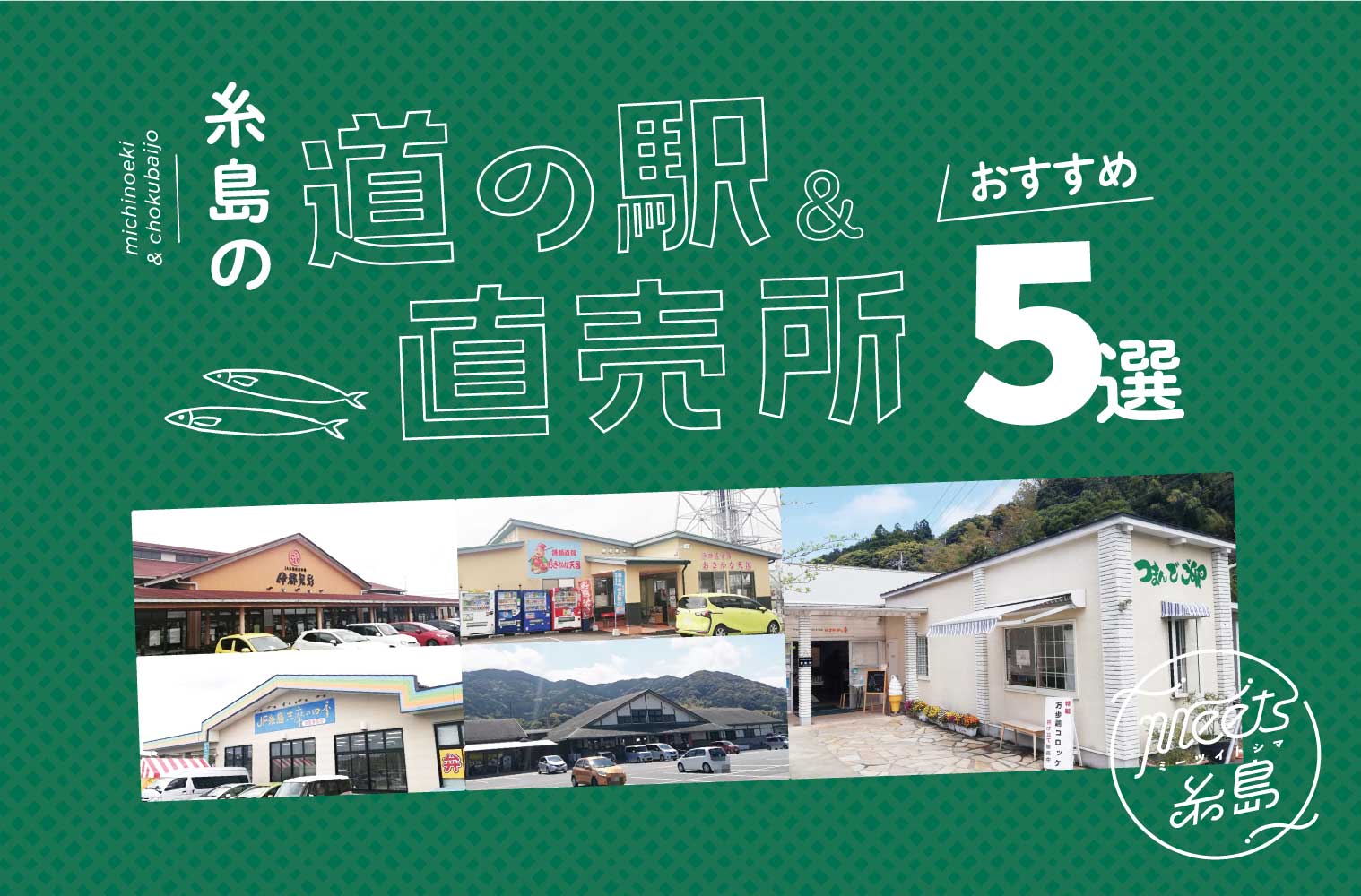 糸島の道の駅＆直売所おすすめ5選｜お土産・野菜・海鮮丼ランチも！