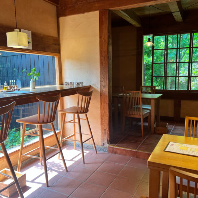 「またいちの塩」を使ったデザートが楽しめる、糸島の古民家カフェ「sumi cafe」